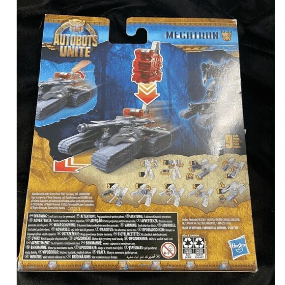 Transformers Rise of the Beasts Autobots Unite Power Plus Series Megatron 5" Act - Picture 3 of 3